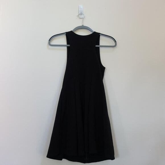 Urban Outfitters / Cooperative Full Front Zip-Up Little Black Dress - Picture 2 of 4